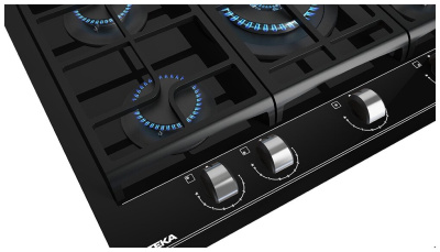 Газовая варочная поверхность Teka GZC 75330 XBN NIGHT RIVER BLACK