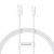 USB кабель Baseus Silky Fast Charging Data Cable USB-A to USB-C 3A 1m Moon White USB кабель Baseus Silky Fast Charging Data Cable USB-A to USB-C 3A 1m Moon White