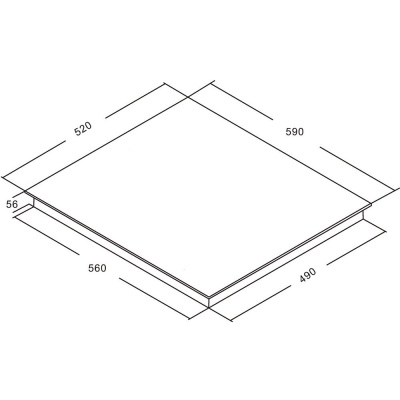 Индукционная варочная поверхность AKPO PIA 6094015K BL