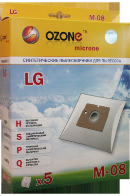 Пылесборник синтетический Ozone M-08 (д/п LG ТВ-36)