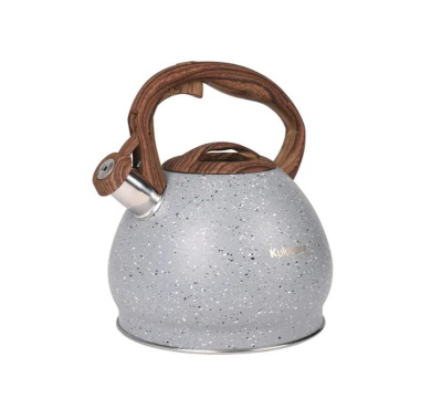 Чайник Kukmara Grey 3,4 л серый мрамор kuk-07/3103455