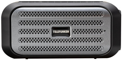 Портативная акустика TELEFUNKEN TF-PS1244B черный с серым