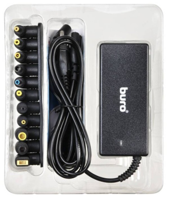 Универсальный адаптер питания Buro BUM-0054B65