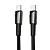 USB кабель Deppa Type-C - Type-C Black 140Вт (1.5м) 72527