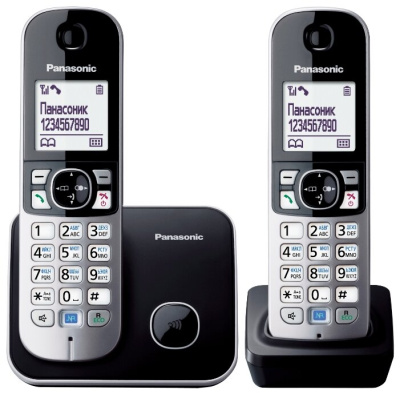 Радиотелефон Panasonic KX-TG6812RUB