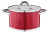 Кастрюля AGNESS 937-321 красная 2,5л Кастрюля AGNESS 937-321 красная 2,5л