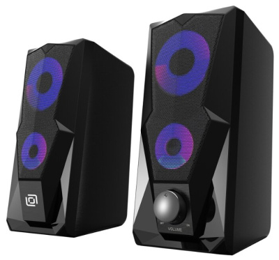 Компьютерная акустика 2.0 Oklick OK-127 Black Компьютерная акустика 2.0 Oklick OK-127 Black