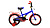 Велосипед Forward Crocky 16  (16" 1ск.) 2020-21 красный/фиолетовый