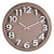 Часы настенные Рубин круг d=32см, корпус цвет капучино, "3d" Часы настенные Рубин круг d=32см, корпус цвет капучино, "3d"