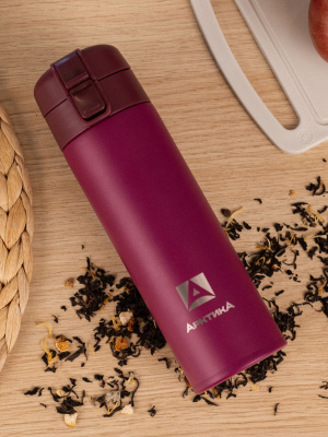 Термокружка Арктика 470 мл с ситечком 703-470C-BERRT