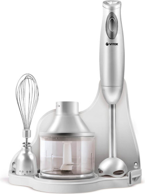 Блендер погружной Vitek VT-1456 серебристый