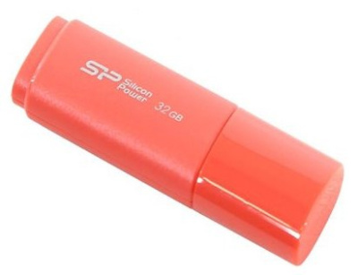 USB накопитель 32Gb USB2.0 Silicon Power Ultima U06 Peach Red