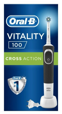 Зубная щетка Oral-B Vitality D100.413.1 CrossAction Black