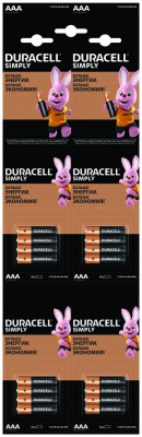 Батарейка Duracell LR03/286 AAA (1BL-4шт)