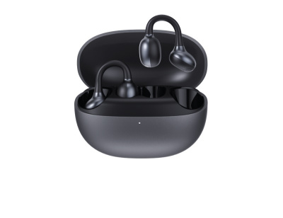 Наушники Olmio AirClip OWS design ENC True Wireless черные