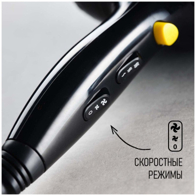 Фен Scarlett SC-HD70I18 черный