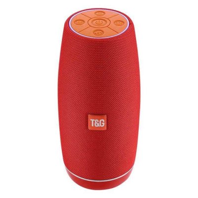 Портативная акустика T&G TG-108 красный