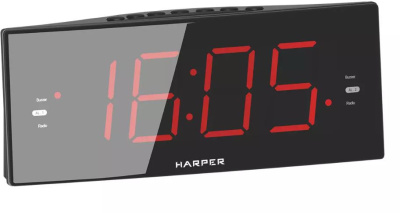 Радиобудильник Harper HCLK-2042 red led