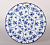 Тарелка Коралл Голубой ситец 23 см ZX2403-9FP 120473