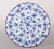 Тарелка Коралл Голубой ситец 23 см ZX2403-9FP 120473