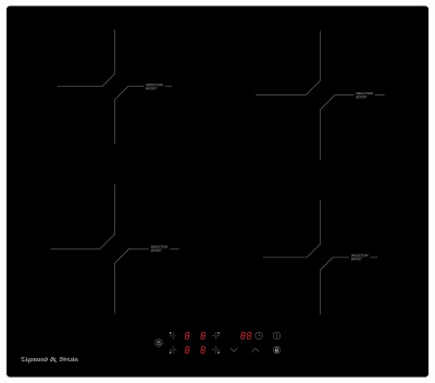 Индукционная варочная поверхность Zigmund & Shtain CI 33.6 B