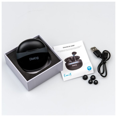 Беспроводные TWS-наушники Dialog ES-230BT Black Беспроводные TWS-наушники Dialog ES-230BT Black