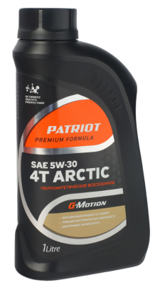 Масло моторное PATRIOT G-Motion Arctic 5W-30 4Т 1л