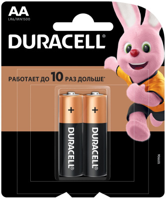 Эл.питания Duracell LR6/316 AA (1BL-2шт)