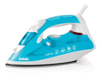 Утюг BBK ISE-2400 бирюзовый