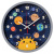 Часы настенные Рубин Космос d-30см серый детские 3027-043