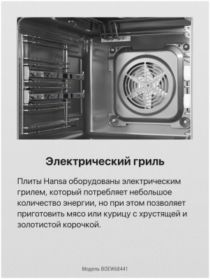 Электрический духовой шкаф Hansa BOEW68441 (Не использовать!)