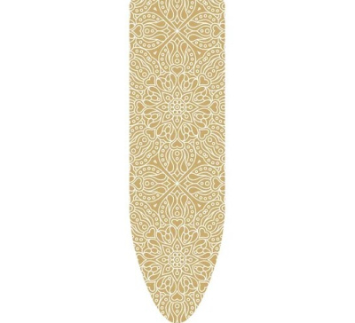 Чехол для гл. доски Inhome тефлон с поролоном 1300*550 мм Узоры на золотом INHIBC2/6