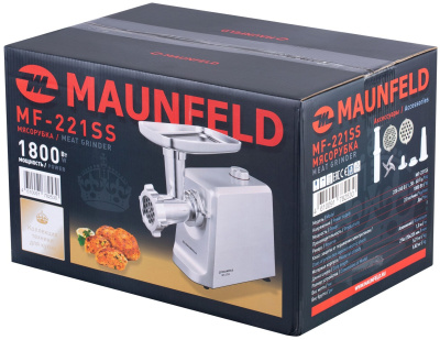 Мясорубка Maunfeld MF-221SS