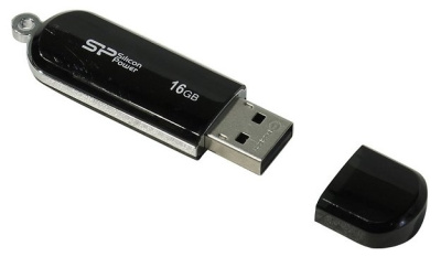 USB накопитель 32GB Silicon Power LuxMini 322 Black