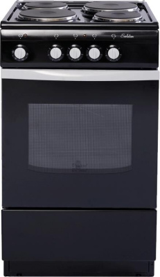Плита электрическая De Luxe 5004.12э чёрн.