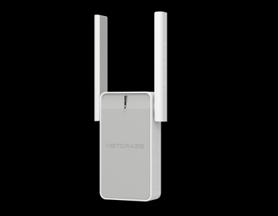 Усилитель Wi-Fi сигнала Netcraze Buddy 5 AC1200 Mesh Бело-серый
