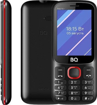 Мобильный телефон BQ 2820 Step XL+ Black+Red