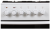 Плита комбинированная Leran GEC 3311 W