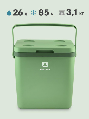 Изотермический контейнер Арктика 2200-26 (зеленый)