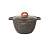 Кастрюля Kukmara Granit ultra black-gold 4 л кгбг42а