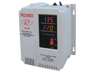 Стабилизатор напряжения РЕСАНТА LUX АСН-1500Н/1-Ц