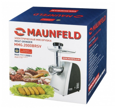Мясорубка Maunfeld MMG.2000BRSV черная