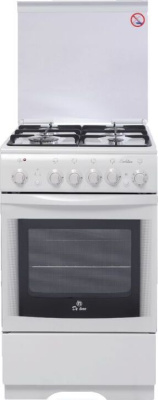 Плита комбинированная De Luxe 5040.20гэ (кр.) ч/р