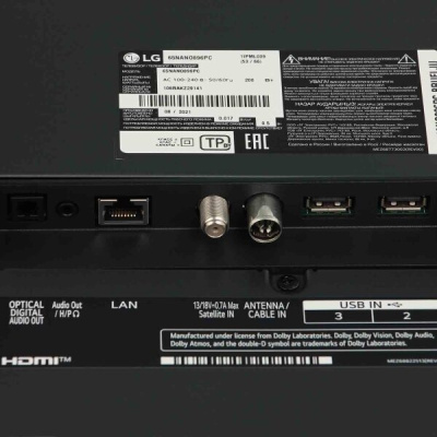 ЖК-телевизор, NanoCell LG 55NANO896PC