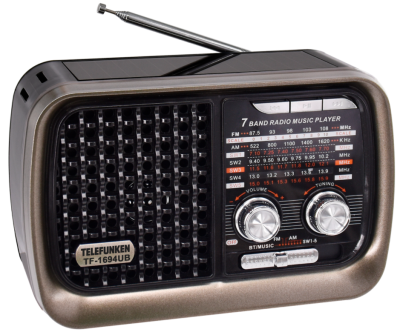 Радиоприёмник TELEFUNKEN TF-1694UB черный