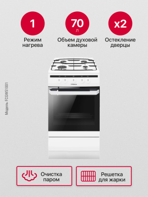 Плита газовая Hansa FCGW51001