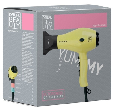 Фен Dewal Beauty YumMy HD1000 Pink