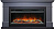 Каминокомплект: Портал California серый графит с очагом Royal Flame Vision 42 LOG LED
