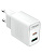 СЗУ Deppa USB-A + Type-C PD QC 4.0 UFCS 20Вт White 11467