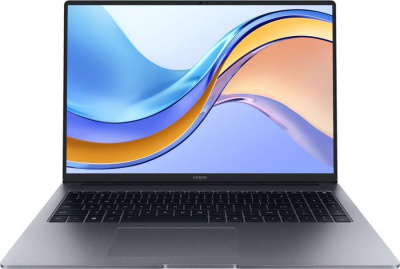 Ноутбук HONOR MagicBook X16 Core i5 12450H/8Gb/512Gb SSD/Iris Xe (Win11) Space Gray (5301AFGS)